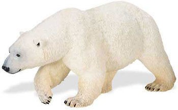 POLAR BEAR~BIG STUNNING 10.75 MODEL #111689~ FREE SHIP USA w/ $25 