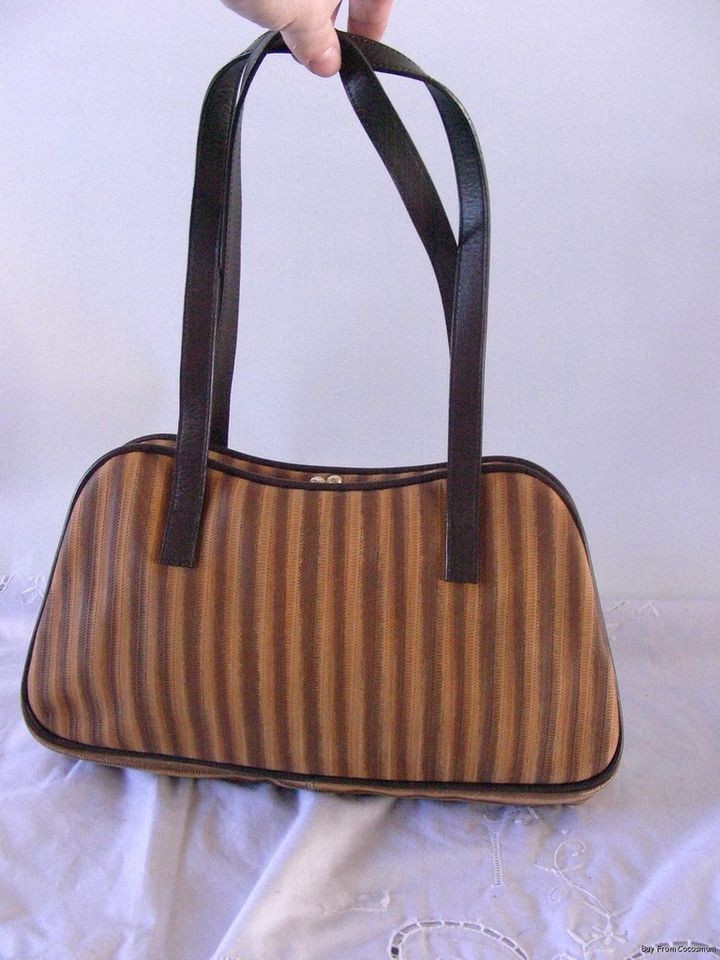 Fab Danier Leather Snakeskin Eelskin Bag Purse