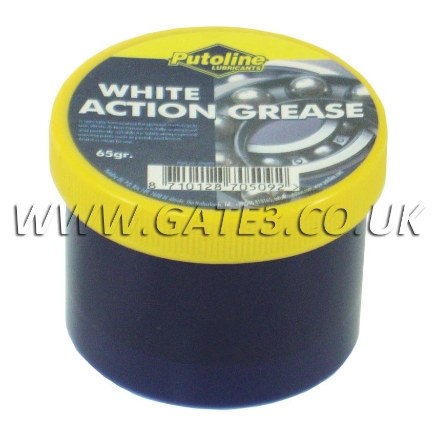 PUTOLINE WHITE ACTION GREASE 65GR POT