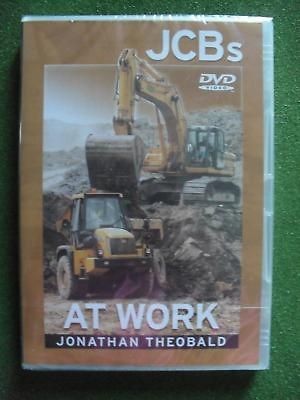 JCB AT WORK DVD *EXCAVATORS TELEHANDLERS* NEW