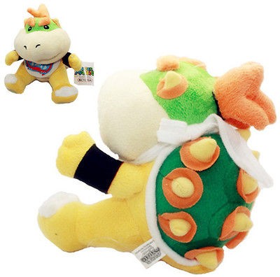   Mario Bros baby Bowser Jr. OR Koopa Jr. Plush soft Doll anime toy