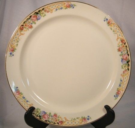 Vintage 1930s Taylor Smith T​aylor China DINNER PLATE