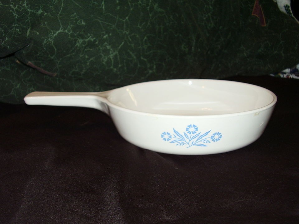 Corning Ware 6 1/2 Saute Pan for Range or Microwave   Blue Cornflower