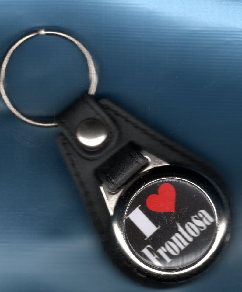 KEYRING I LOVE FRONTOSA CICHLID CICHLIDS TROPICAL FISH MDK481