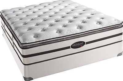 Simmons Beautyrest Classic Nicole Plush Super Pillow top Mattress Set 