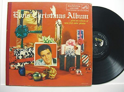 Elvis Presley Elvis Christmas Album w/ booklet RCA LOC 1035