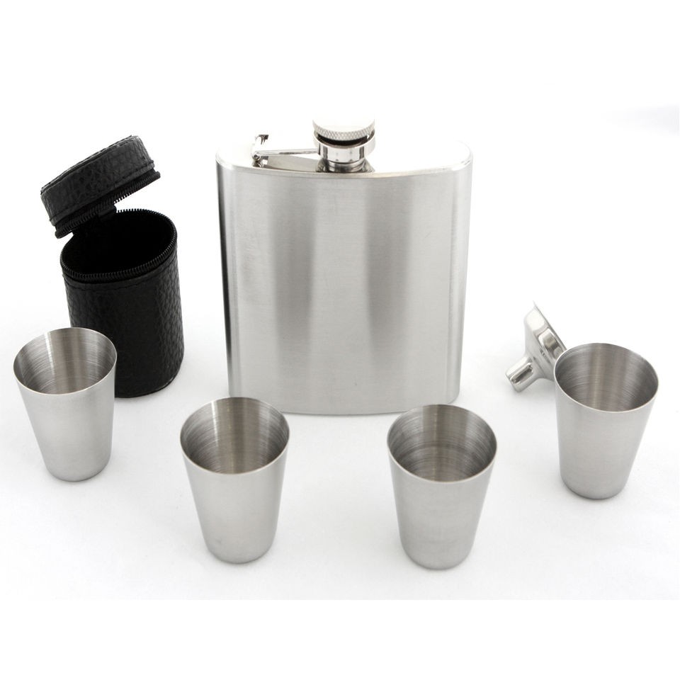 glass liquor flask in Flasks