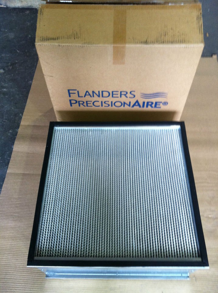 NEW FLANDERS HEPA HIGH EFFICIENCY AIR FILTER 24X24X11.5