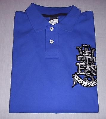 NEW $60 NIKE LEBRON 8 WITNESS POLO SHIRT BLUE SOUTH BEACH ELITE 