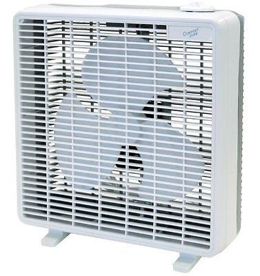   & Quiet Powerful 3 Speed Window / Floor Electric Operated Box Fan