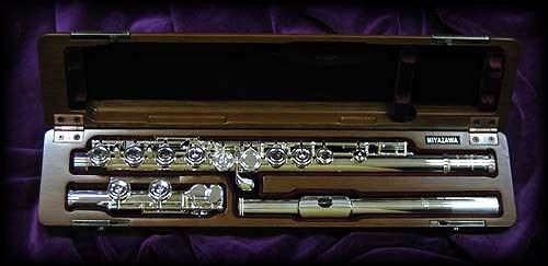 MIYAZAWA Flute   PB 102 CE w/STERLING Lip Plate   NEW    