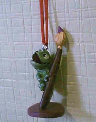 DISNEY TANGLED ORNAMENT CUSTOM PASCAL the LIZARD FIGURE HOLIDAY