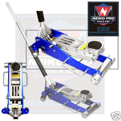 TON ALUMINUM RACING GARAGE HYDRAULIC FLOOR JACK