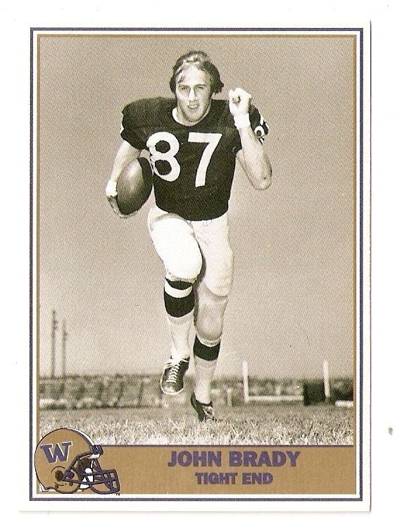   Brady Washington Huskies Football Greats Football Trading Card #88