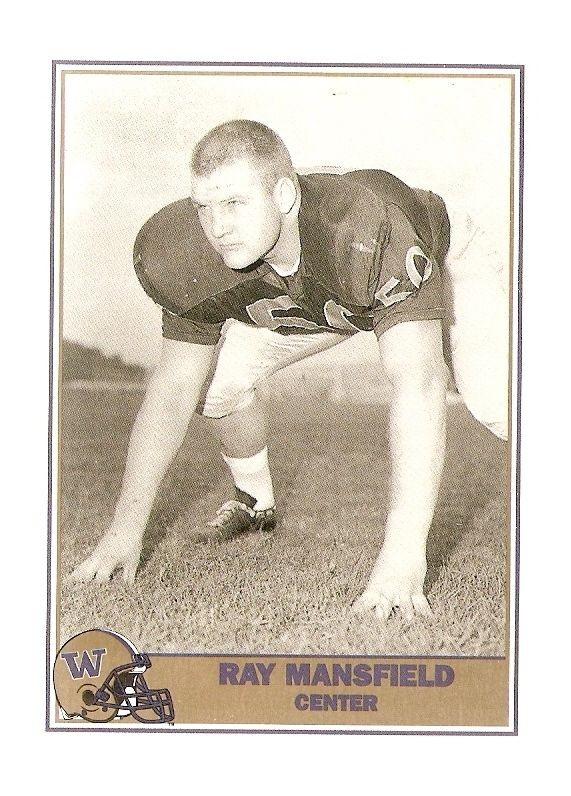   Mansfield Washington Huskies Football Greats Football Trading Card #43