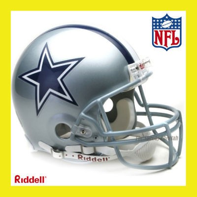 DALLAS COWBOYS ON FIELD AUTHENTIC PROLINE FOOTBALL HELMET by RIDDELL