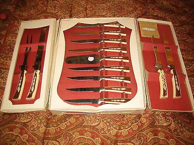 REGENT SHEFFIELD, 19 PIECE ENGLISH STAINLESS STEEL CUTLERY SET, MADE 