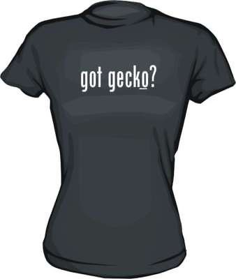 got gecko? WOMENS Shirt PICK Size Small XXL & Color