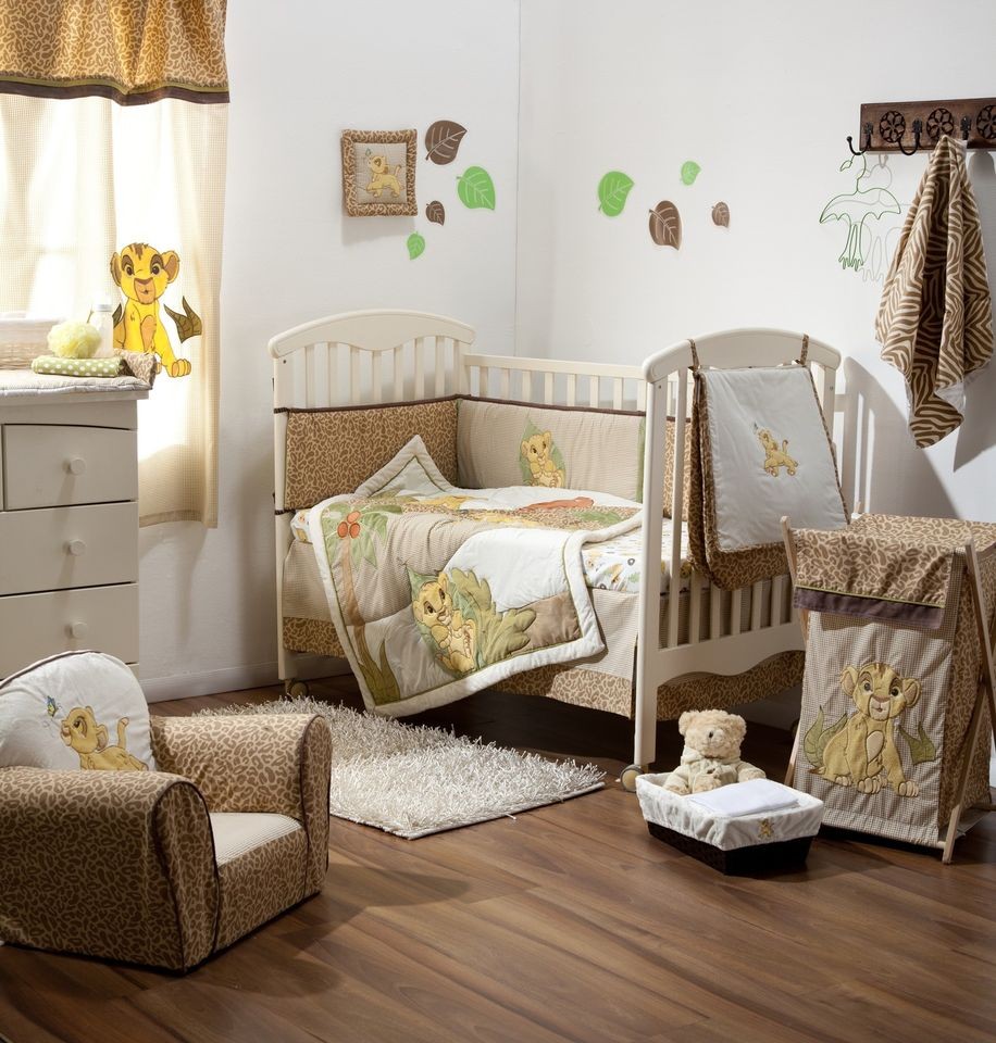 PIECE LION KING BABY CRIB BEDDING COT SET RRP $250.00