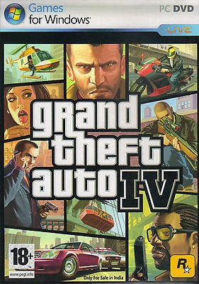GTA Grand Theft Auto IV 4 Four (Original PC Games) New Worldwide Free 