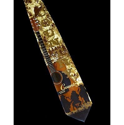   Necktie Acoustic Guitar Music Country Elements Cowboy Stagecoach