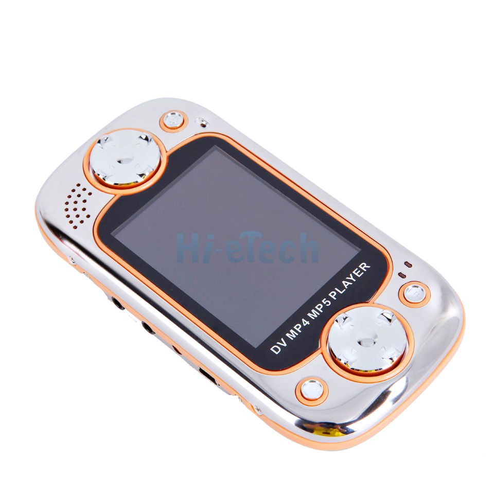 New 4GB 2.8 LCD Screen MP4  Game DV Player w/ Camera SD card Slotl