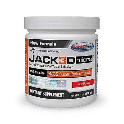 USP Labs Jack3D Micro Fruit Punch 5.1 oz