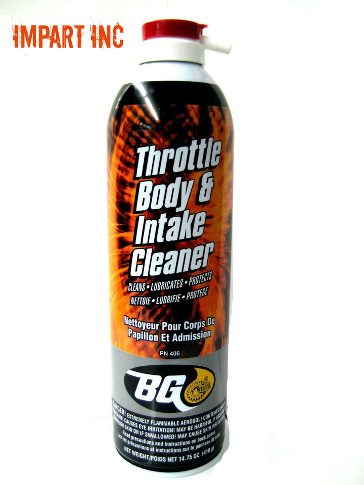 BG Throttle Body & Intake Cleaner 14.75oz. Large Can from the makers 