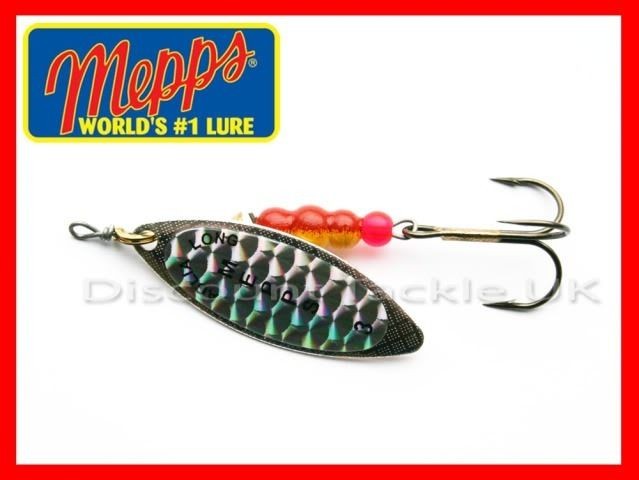 Mepps Aglia 1/2 oz Hot Pink Size 5 lures 1 per pack (total=3 hooks 
