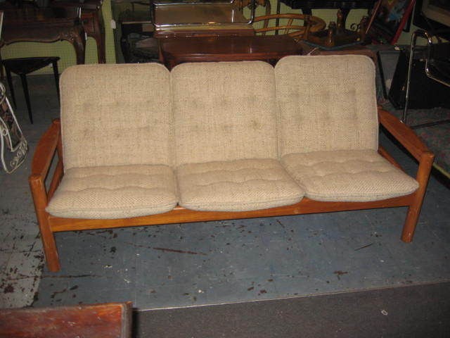 MID CENTURY MODERN DOMINO MOBLER FURNITURE DENMARK DANISH SOFA / COUCH