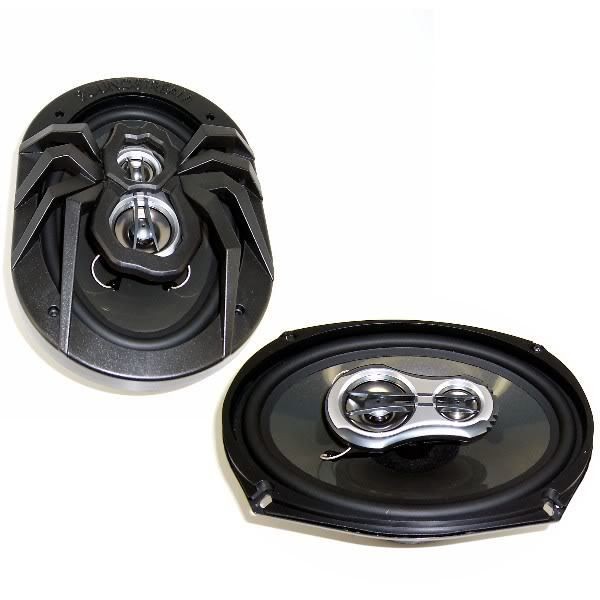 SOUNDSTREAM 3 WAY 130W CAR AUDIO SPEAKERS PAIR