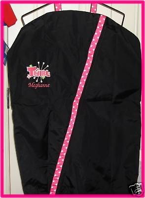 PERSONALIZED EMBROIDERED BATON TWIRLING GARMENT BAG