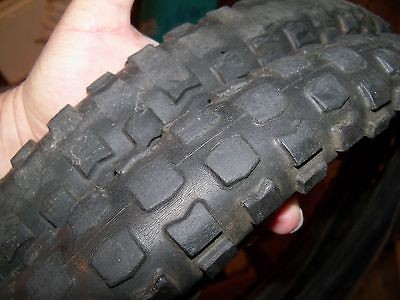 1979 BMX PART  BMX MONGOOSE MOTOMAG BLOCK STYLE TYRE   79 MONGOOSE 