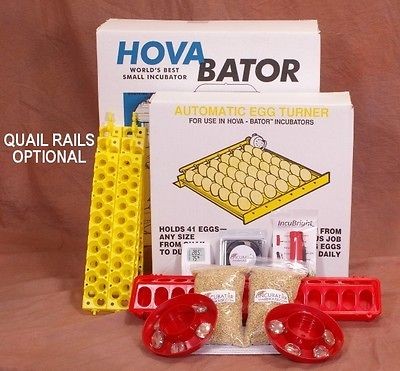 HovaBator Genesis Egg Incubator  Turner  Candler  Feeder Kit 