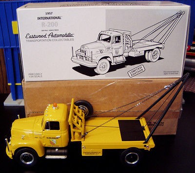 1957 INTERNATIONAL R 200 GIN POLE WINCH TRUCK SUBURBAN L & P 1997 1ST 