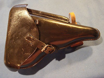 GERMAN WW2 ORIGINAL 1938 LUGER HOLSTER NICE