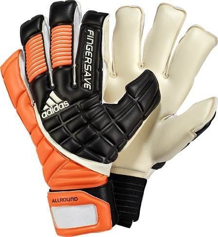 Adidas Fingersave Allround Mens GoalKeeper Gloves X16818 RRP £67