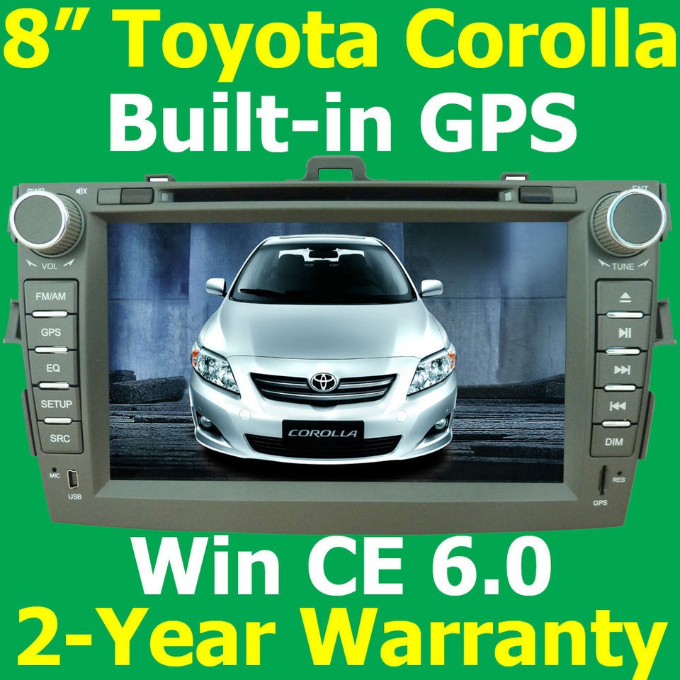 GPS NAVIGATION TOYOTA COROLLA