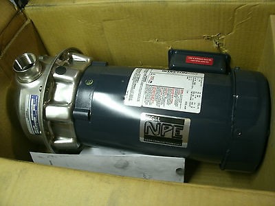 ITT GOULDS PUMP 2ST1H6B4 3HP 3/575 TE RPM 3450 5.06 MOD 1313017117 