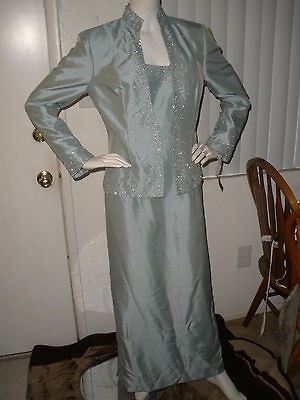 Sz 8 Brand New GLAC Cachet Mother of the Bride Dress W/ Jacket