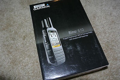   IN BOX GARMIN RINO 610 HANDHELD TOUCHSCREEN GPS 2WAY RADIO AWESOME