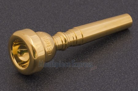 BENGE 5B 24K GOLD Plated Trumpet Mouthpiece