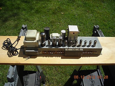 VINTAGE A0 29, 6V6GTA 12AX7 12AU7 5U4 VACUUM TUBE GUITAR AMP PROJECT