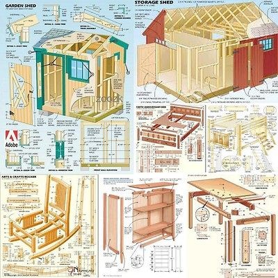 WOODWORKING & DIY PLANS DESIGNS TIPS SHED GARAGE SUMMERHOUSE BARN LOG 