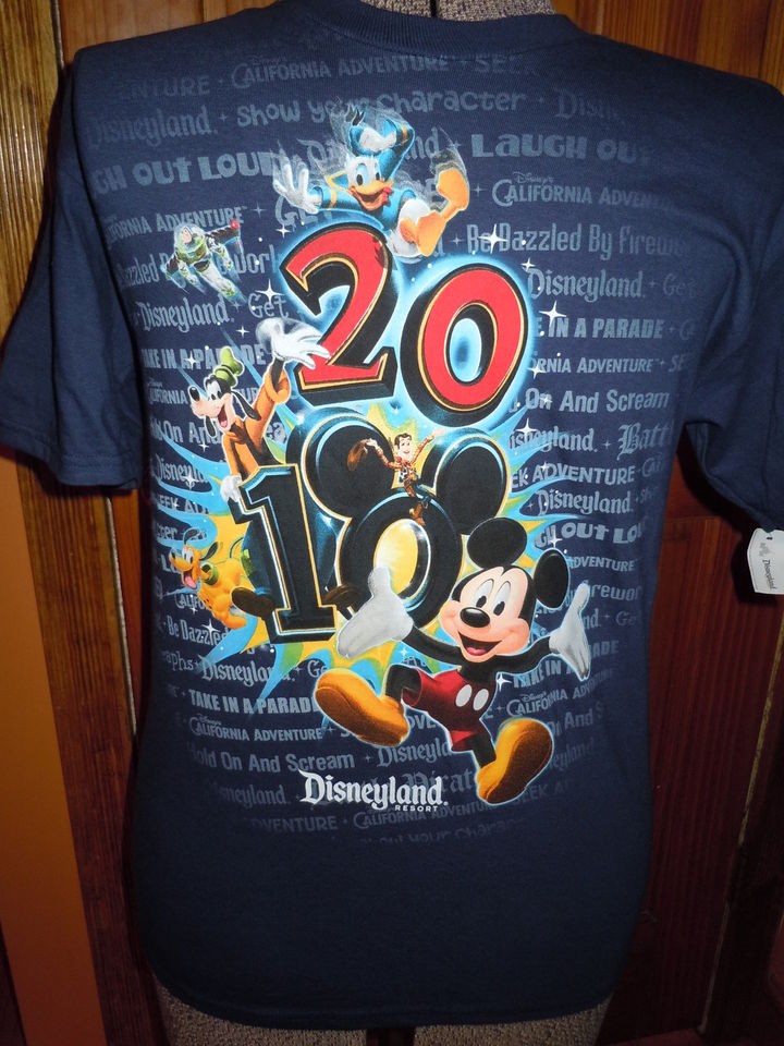 NWT MENS DISNEY DISNEYLAND RESORT MICKEY MOUSE T SHIRT XL GOOFY 