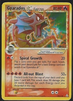   Gold Star 102/110 EX Holon Phantoms Pokemon Holo Foil Card nrMint/Mint