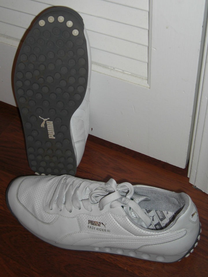   Rider 3 III Mens Shoes White w/ Gray Sole Size US 10 Tennis Sneaker