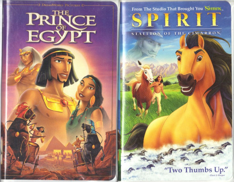 The Prince of Egypt & Spirit Stallion of the Cimarron