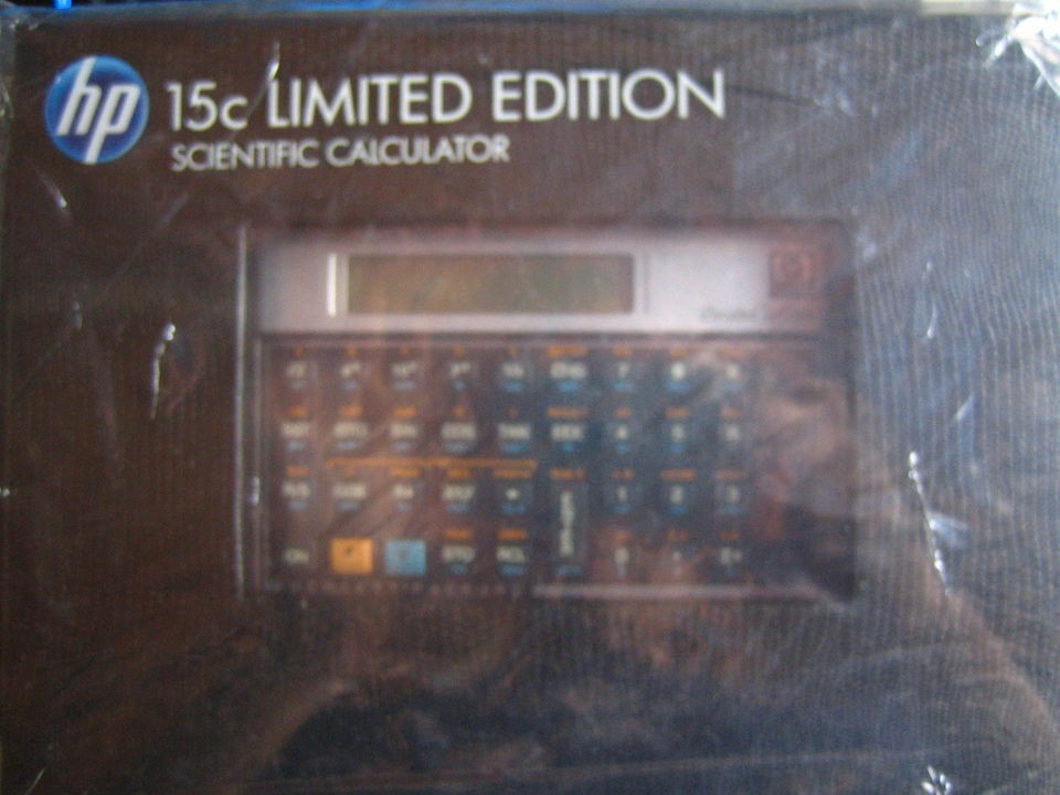 HP 15C Business/Scien​tific Calculator   Brand New Limited Edition