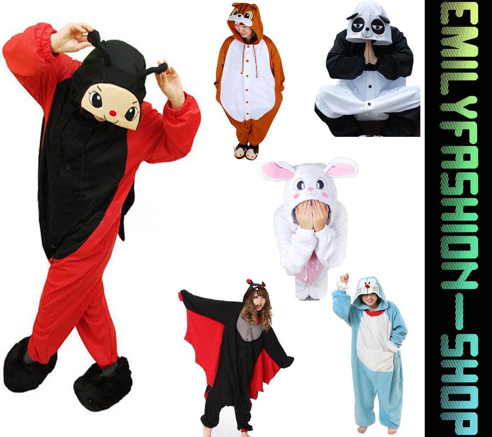 Halloween Adult Pattern Cotton Kigurumi Cosplay Costume Animal Pajama 